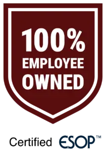 100% Employee Owned graphic